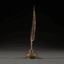 Plume d'oie et encrier
