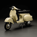 Vespa ou décapotable