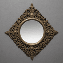 Miroir de bronze lunaire (铜镜, Tóng jìng)
