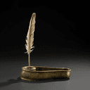 Plume et encrier