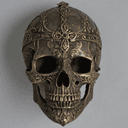 Cráne et masque mortuaire