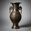 Vase rituel en bronze (ding 鼎)