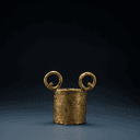 Coiffe cylindrique (polos) en or