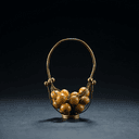 Gerbe d'épis et corbeille de fruits