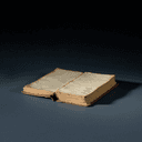 Éventail en soie peinte