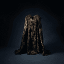 Manteau de plumes de faucon