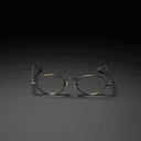 Lunettes rondes en métal