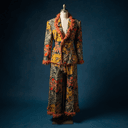 Costume tropicaliste coloré
