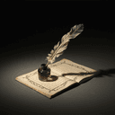 Plume et encrier