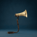 Mégaphone de campagne