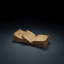 Pile de livres et grimoires