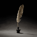 Plume d'oie et encrier