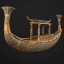 The solar barque (Mandjet)