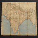 Road map of Northern India