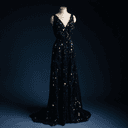 Robe de scène pailletée