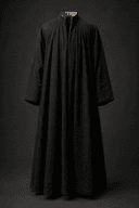 La robe noire du pasteur