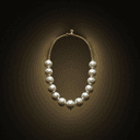 Perles blanches (collier)