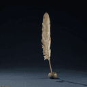 Plume d'oie et encrier