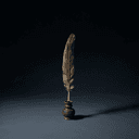 Plume d'oie et écritoire