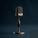 Microphone de studio radio