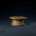 Chapeau de paille conique (Kasa)