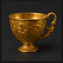 Coupe en or (aureum poculum)