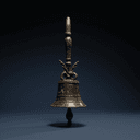 Cloche et tambour de prière