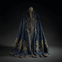 Dupatta brodé de fils d'or