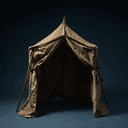 La tente de campagne