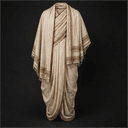 Dhoti et châle bengalis