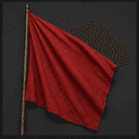 Drapeau rouge socialiste