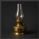 Lampe à huile ou chandelle