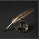 Plume et encrier