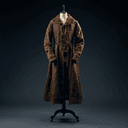 Manteau de peau de daim