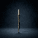 Couteau de silex rituel