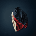 Cravate ou foulard tricolore