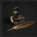 Plume et encrier