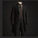 Costume bourgeois du XIXe siècle