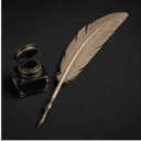 Plume et encrier