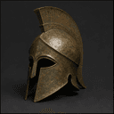 Le casque de guerre grec