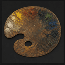 Palette de peintre