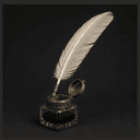 Plume et encrier