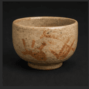 Shino tea bowl (chawan)