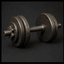 Weightlifting dumbbells