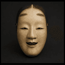 Noh theater mask