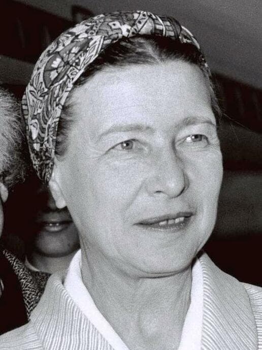 Simone De Beauvoir (cropped)