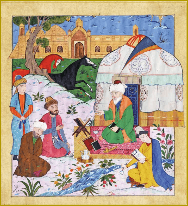 Ahmad Yasawi miniature