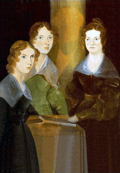 The Brontë Sisters (Anne Brontë; Emily Brontë; Charlotte Brontë) title QS:P1476,en:"The Brontë Sisters (Anne Brontë; Emily Brontë; Charlotte Brontë) "label QS:Len,"The Brontë Sisters (Anne Brontë; Em