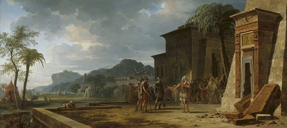 Alexander at the Tomb of Cyrus the Great title QS:P1476,en:"Alexander at the Tomb of Cyrus the Great "label QS:Len,"Alexander at the Tomb of Cyrus the Great "