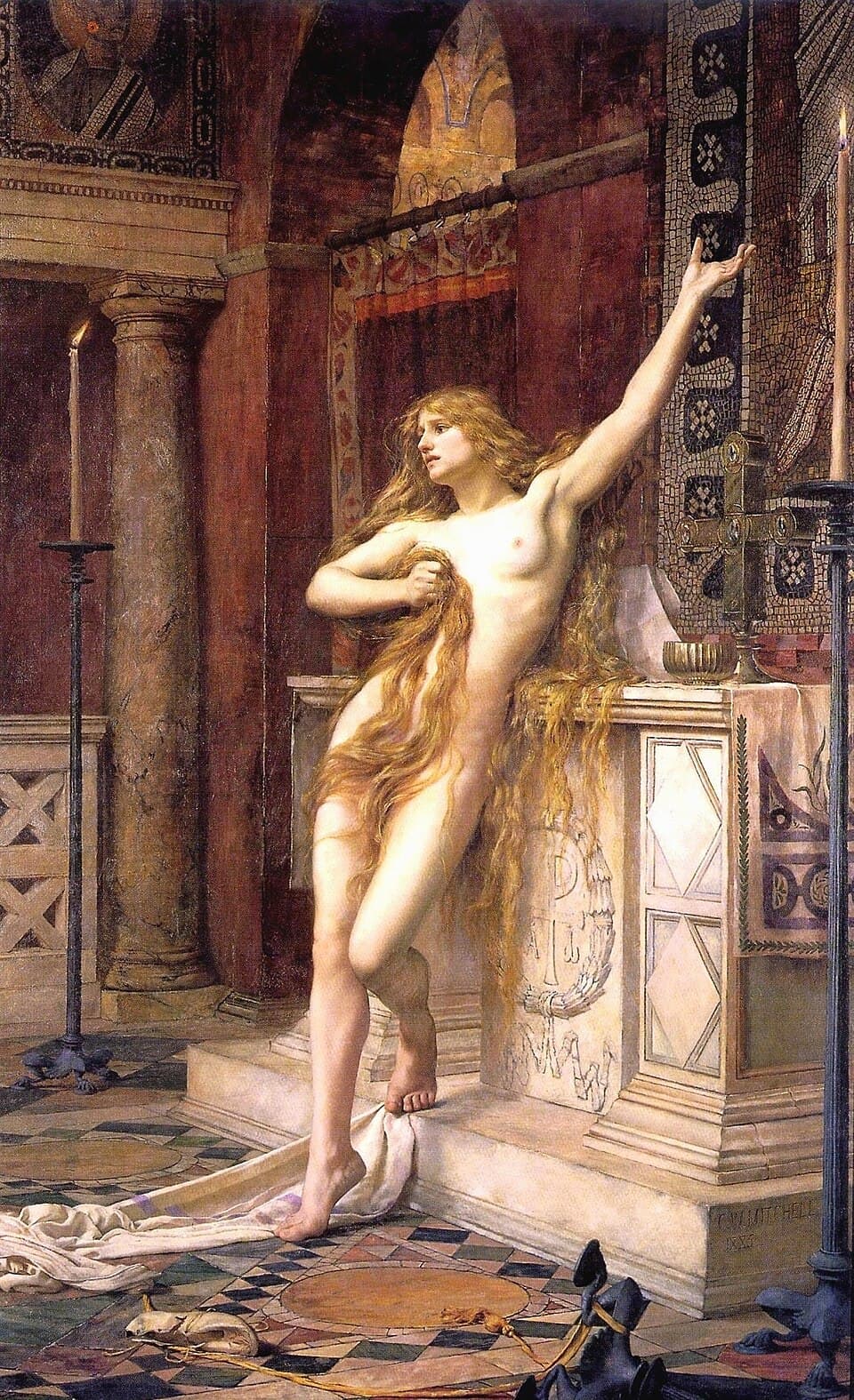 Portrait of Hypatia of Alexandria